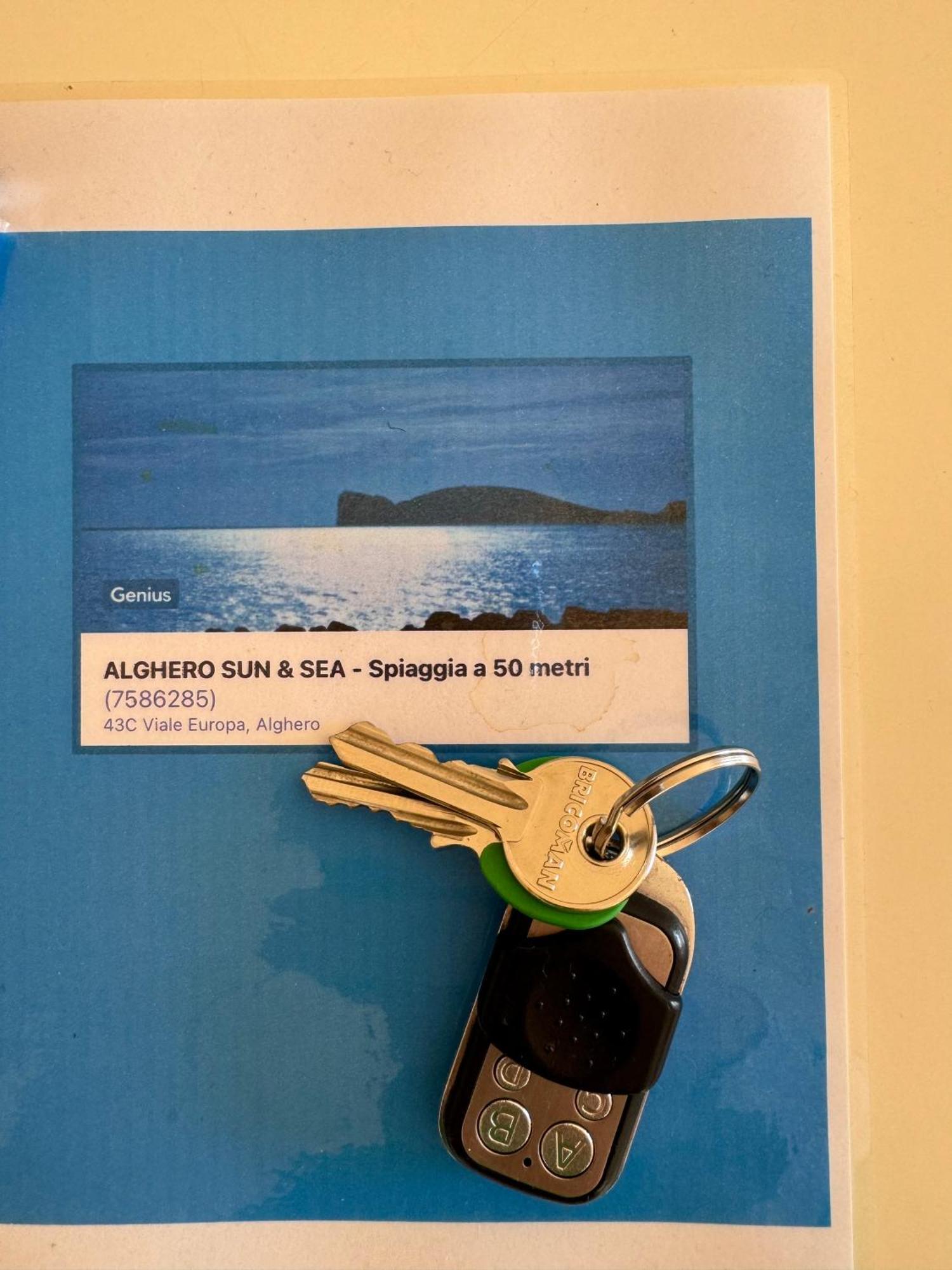 Alghero Sun & Sea - Spiaggia A 50 Metri Eksteriør billede