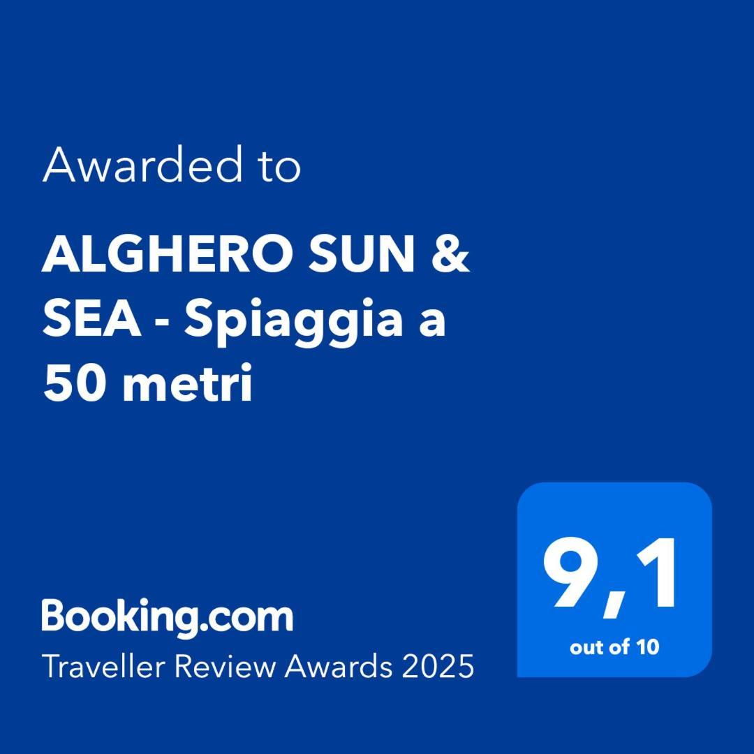 Alghero Sun & Sea - Spiaggia A 50 Metri Eksteriør billede